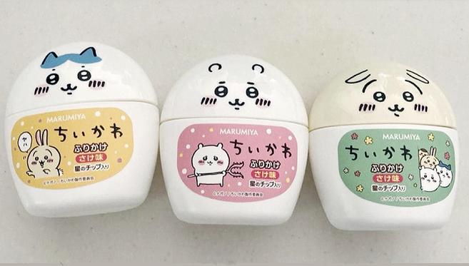 마루미야 치이카와 보틀후리카케 랜덤발송, 3개, 20g