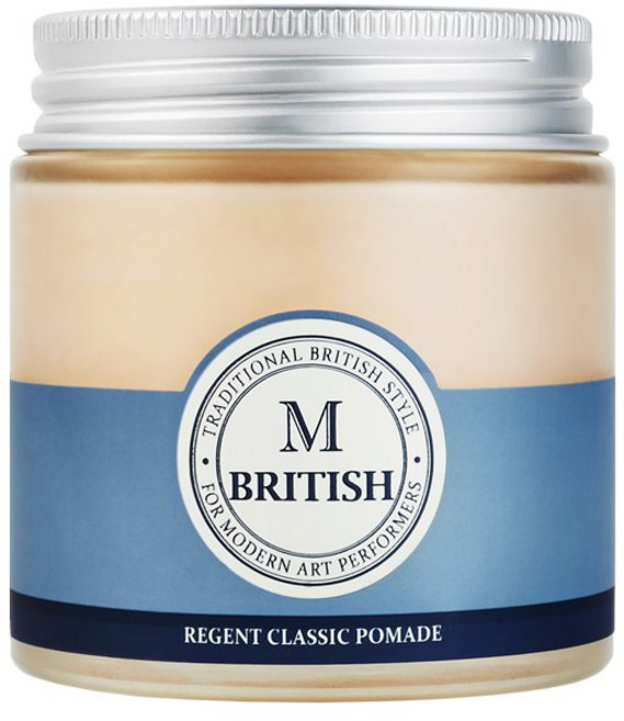 브리티시엠 리젠트 클래식 포마드 왁스, 1개, 100g