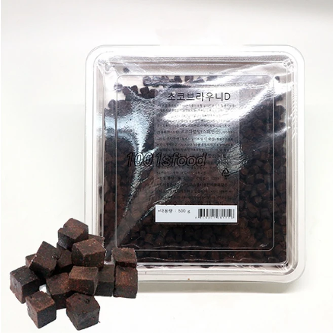선인 초코브라우니 500g/초코브라우니너겟8mm, 500g, 1개 - 쿠팡