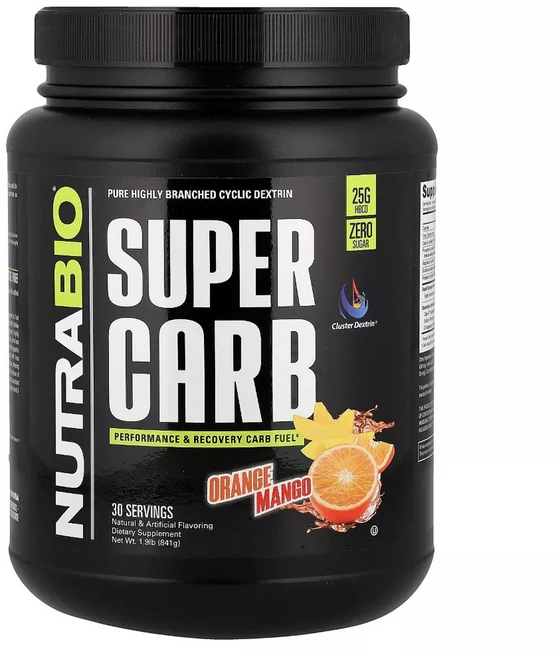 뉴트라바이오 슈퍼 카브 오렌지 망고, 841g, 1개 - 쿠팡