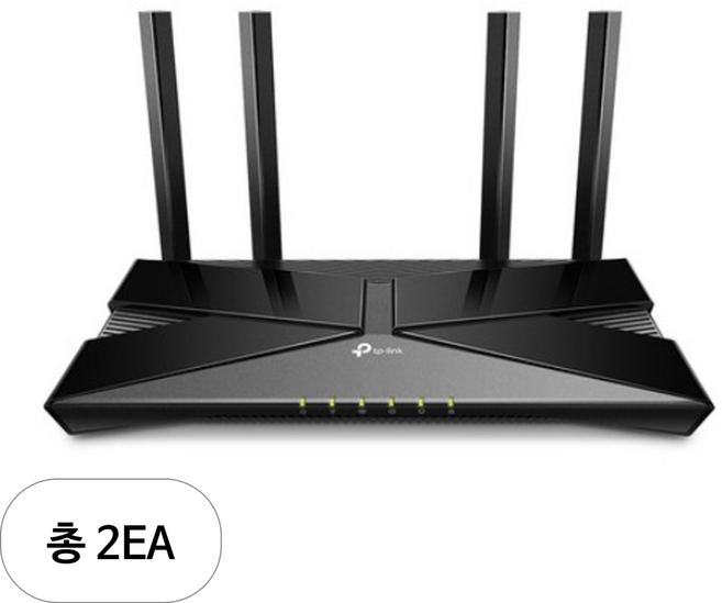 티피링크 AX1500 Wi-Fi 6 무선공유기 Archer AX10, 2개