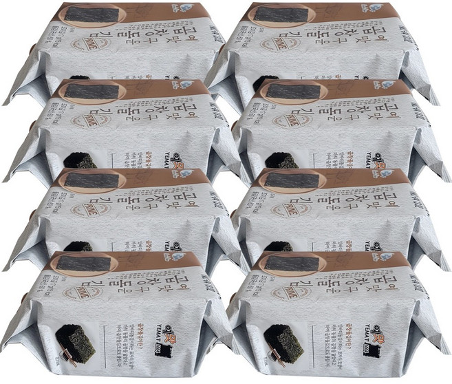 예맛 구운 곱창돌김, 8개, 17g