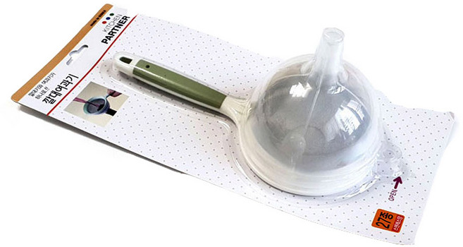 [우블리스] 국산 깔대여과기 깔대기 여과기 세트 스텐거름망, 대, 1개