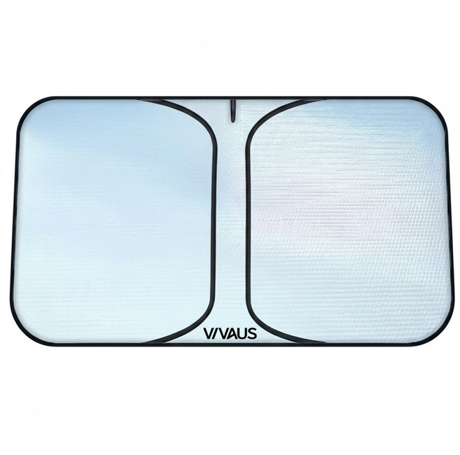 비바어스 앞유리 자동차 차량 햇빛가리개, SM BLACK, 1개