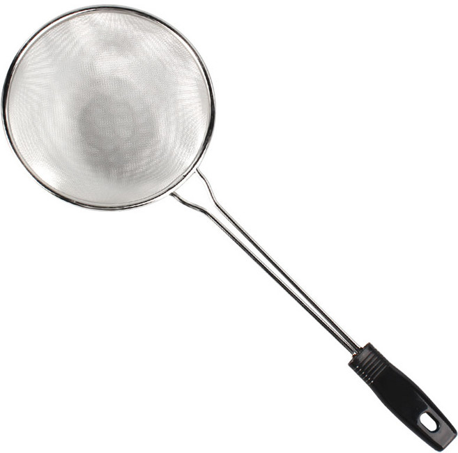 스텐 롱 건지게 긴손잡이 거름채 튀김 면 건지기 손잡이채망 업소용 건지개, 1개