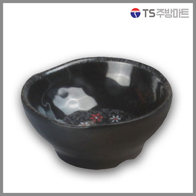 [돌산멜라민] 단풍 웰빙장종지 - 종지 초장 소스 볼 (식당용 업소용), 단풍 (DS-5628), 1개