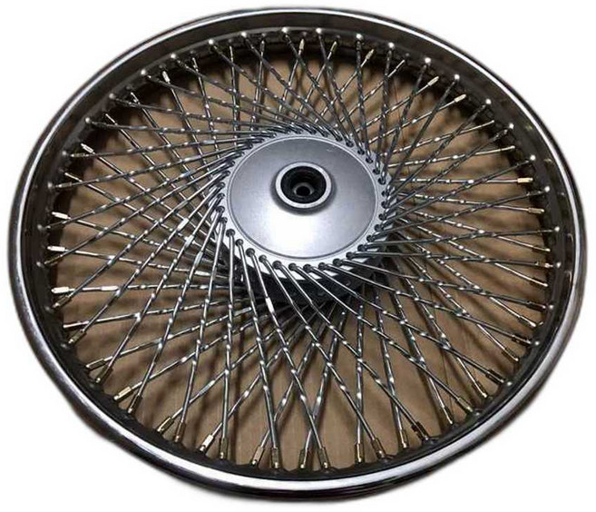 혼다 슈퍼커브110 마차휠 스포크휠 커스텀 바퀴 튜닝, 1.40x17 앞바퀴 마차휠 + 브레이크커버