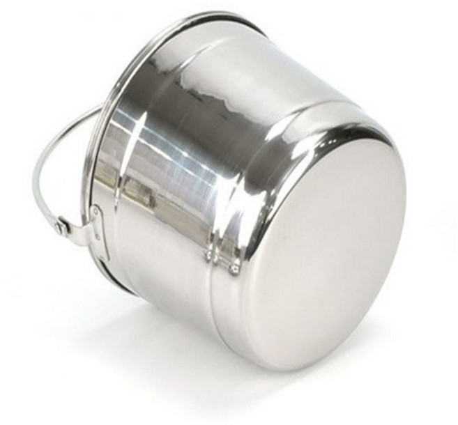 에버템즈 스텐 원형 바트 뼈통 특대 뚜껑미포함 급식국통 부페 스텐통