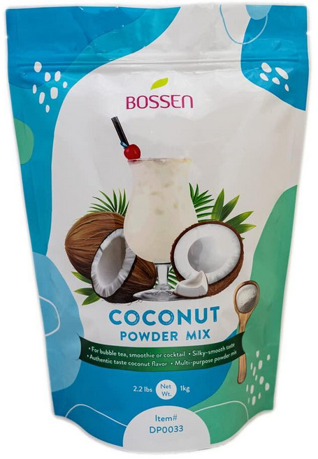Bossen Bubble Tea 파우더 믹스 - 1kg(2.2파운드) (타로) 227868