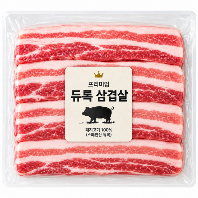 듀록 숙성 삼겹살 구이용, 2kg, 1개
