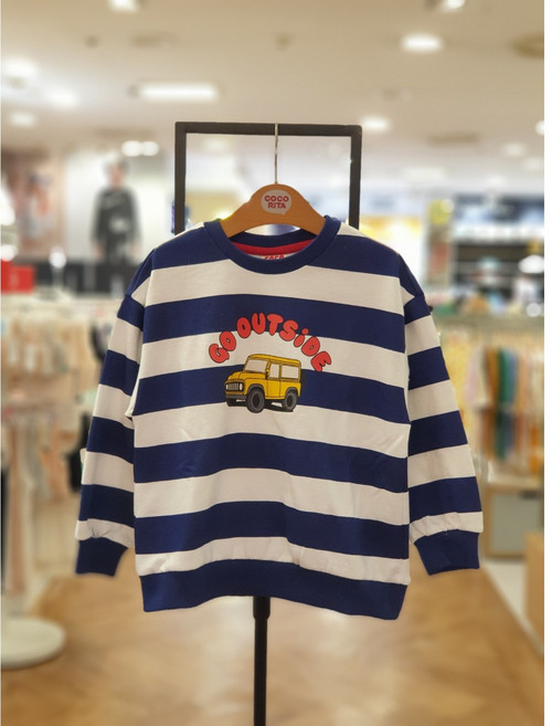 코코리따 원픽 스트라이프 스웻셔츠70% CEMA242E2 동수원