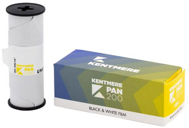 하만 켄트미어 흑백필름 200 120 중형 (1롤) 중형필름, 1개, 켄트미어 흑백 200 120 중형