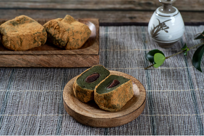 [궁중오메기 공식]제주도 오메기떡 배송 택배 궁중 콩가루 오메기떡 25개입 기본포장, 65g, 25개