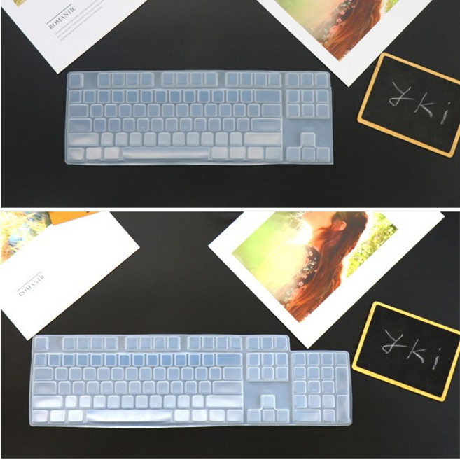 와이케이몰 씽크웨이 토체티 토체프 V2 2종 키스킨 고탄력 고급 TPU 방수 키보드 커버, 1개, 87키