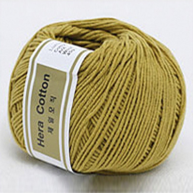헤라 코튼 뜨개실, 212.머스타드, 1개