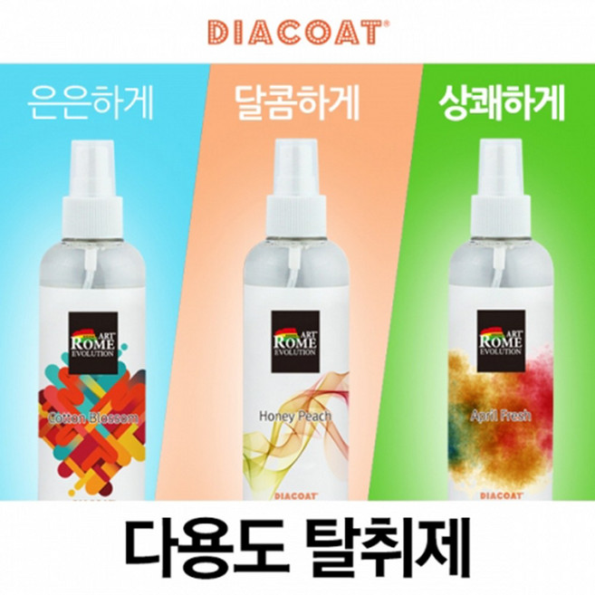 다이아코드 다용도 탈취제 신발장 차량 섬유 냄새제거 코튼 블라썸 차량용 방향제, 1개