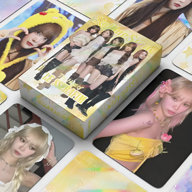 [원스트리] LESSERAFIM 르세라핌 포카세트 55장, 기본컬러, 포카세트55장