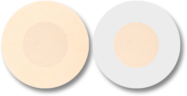 뉴리스 남성 여성 니플 패치 젖꼭지 유두 가리개 80매, 원형, 1개