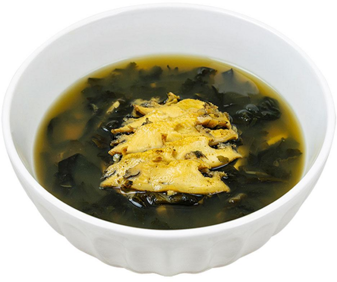 코시롱제주 찐 전복 미역국 밀키트 1팩(3인분), 1개, 110g