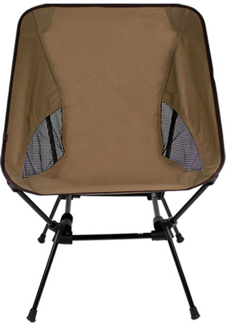 KOOLMAN(쿨맨) 초경량 백패킹 스퀘어 캠핑의자, 스퀘어체어 - 라이트브라운, 1개