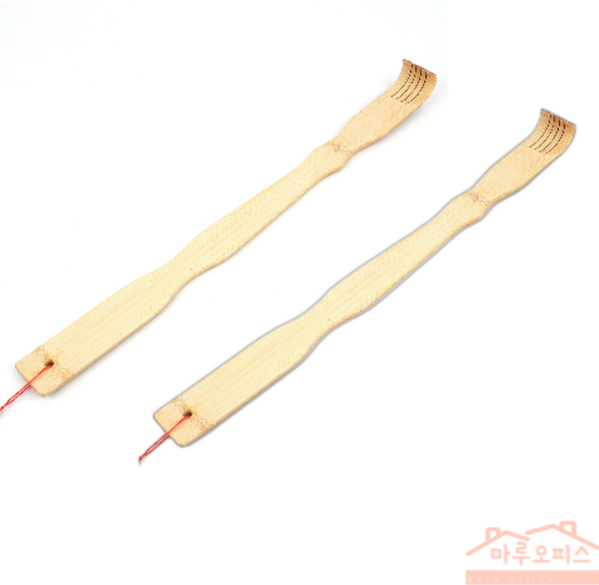고급 대나무 효자손 46cm, 우드, 2개