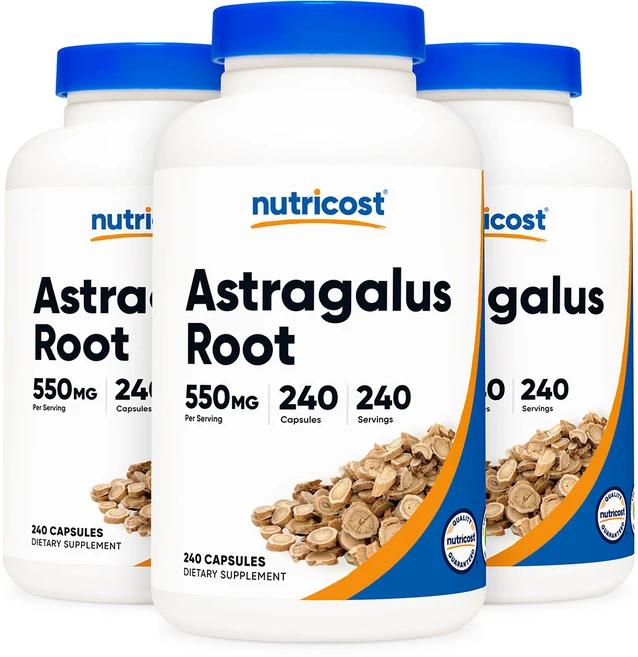 뉴트리코스트 황기 아스트라갈러스 550mg 240캡슐 3병, 240정, 3개 - 쿠팡
