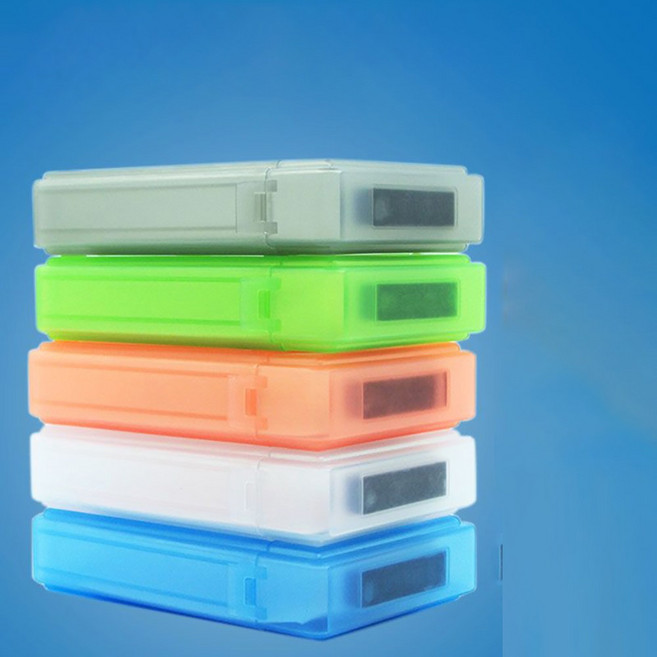 3.5인치 하드디스크 보관 케이스 659, 1개, 오렌지, 11.5*16.5cm