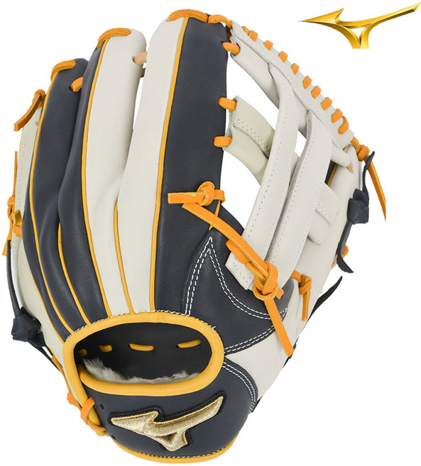 미즈노 내야글러브 글로벌 엘리트 내야수 24523 네이비 실버, 1개