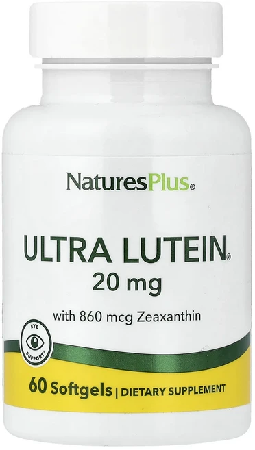 NaturesPlus 제아잔틴 함유 Ultra Lutein® 20mg 소프트젤 60정, NaturesPlus제아잔틴함유UltraLutein®2, 1개 - 쿠팡