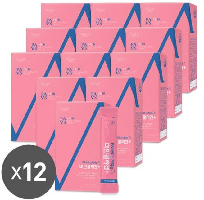 PS 바로 느껴지는 미인콜라겐+ 저분자 피쉬펩타이드 비타민C 12박스, 상세설명 참조