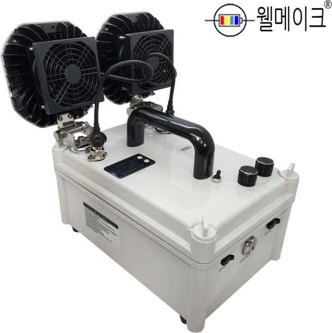 웰메이크 360W 쌍발 집어등 와이엘 집어등/작업등 갈치 풀치 문어 갑오징어 볼락, 1개, 백색, 100W+100W_90A