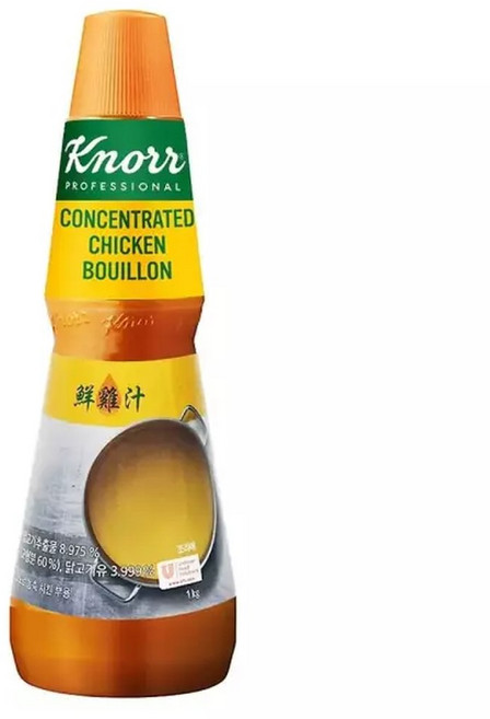 농축 치킨스톡 닭고기 스톡 크노르 부용 액상 닭고기향, 1개