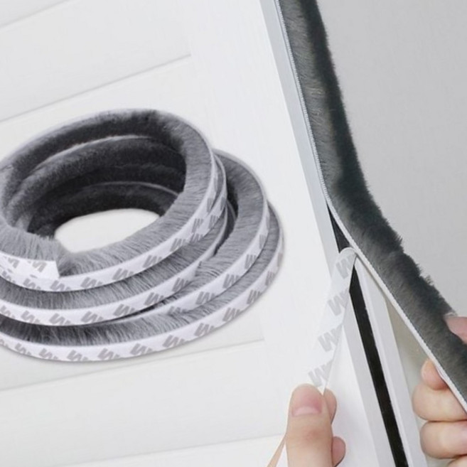 샷시 모헤어 방충망 문풍지 바람 문틈 틈막이 차단 바람막이 소음방지 방지, 3방충망모헤어-15mm5M