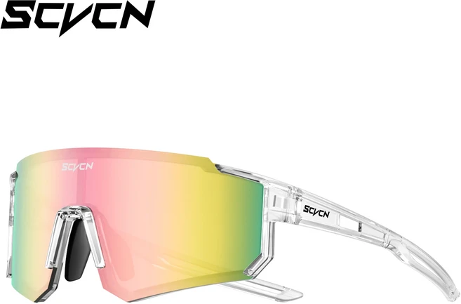 SCVCN 광변색 사이클링 선글라스 MTB 안경 도로 자전거 UV400 고글 남성 여성 야외 스포츠 신