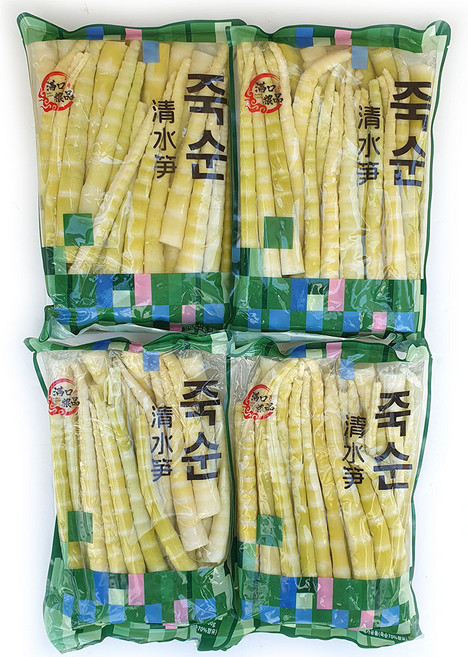 새마원 데친 죽순 통 삶은 나물 홀, 4개, 1kg