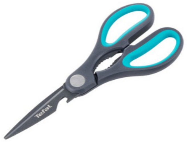 테팔 뉴 프레쉬 3in1 주방가위, MIX (혼합색), 3개
