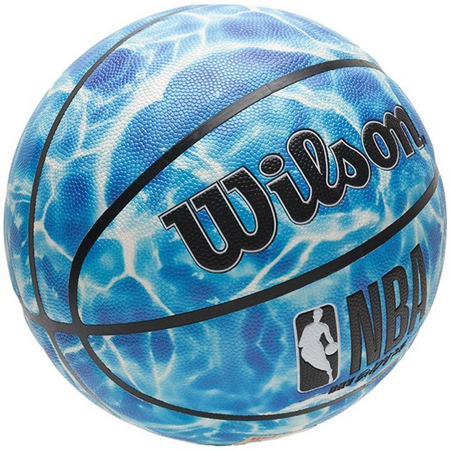 윌슨 NBA DRV 엔듀어 BSKT 농구공 블루 워터, 1개, WZ2013009CN7