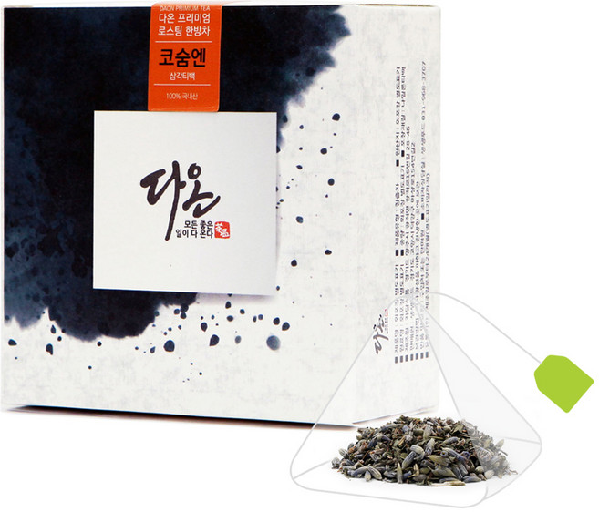 다온 코숨엔 청비차 부모님 혼합약초차 한방차 우리차, 비울때엔, 2g, 1개