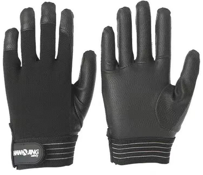 HANJING SAFETY 絕緣手套 電工防觸電手套, 1個, 黑色