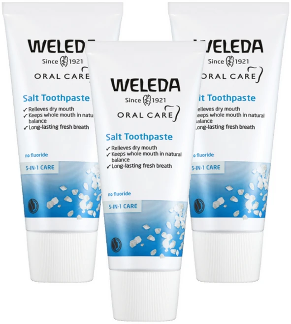 벨레다 소금 온가족 데일리 구강케어 치약, 75ml, 3개 - 쿠팡