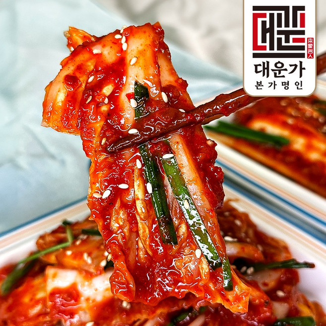 [대운가 본가명인] 100% 국산 배추 겉절이, 1개, 5kg