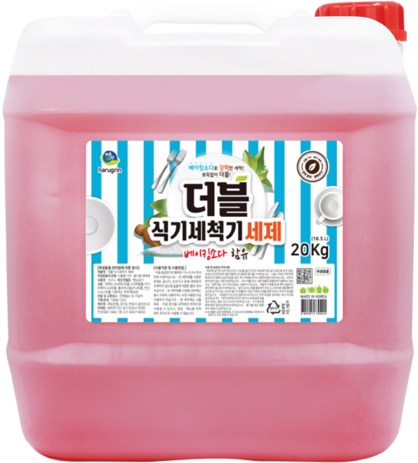 하루그린 더블 식기세척기 세제 20kg, 1개