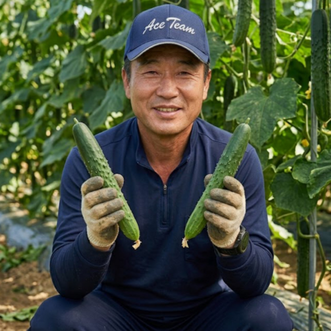 먹사부 [특상품] 아삭한 생 제철 국내산 가시오이 신선한 여름 제철 채소 다이어트 샐러드용 오이, 1박스, 6kg