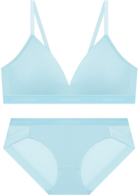 코데즈컴바인 미니멀 에어로쿨 브라렛 햄팬티 세트 스카이블루 CFWRP256LBU 146521