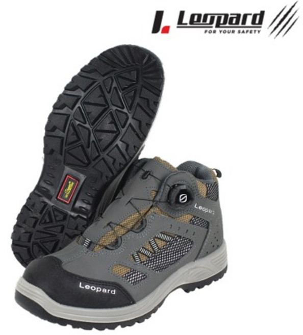 레오파드 패션 경량 다이얼 안전화 LEO-26ID