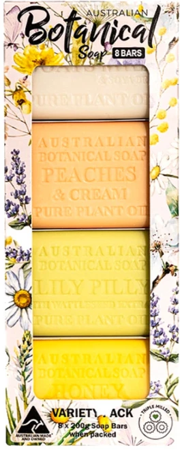 코스트코 인기비누 오스트레일리안 보태니컬 비누팩, 8개입, 200g - 쿠팡