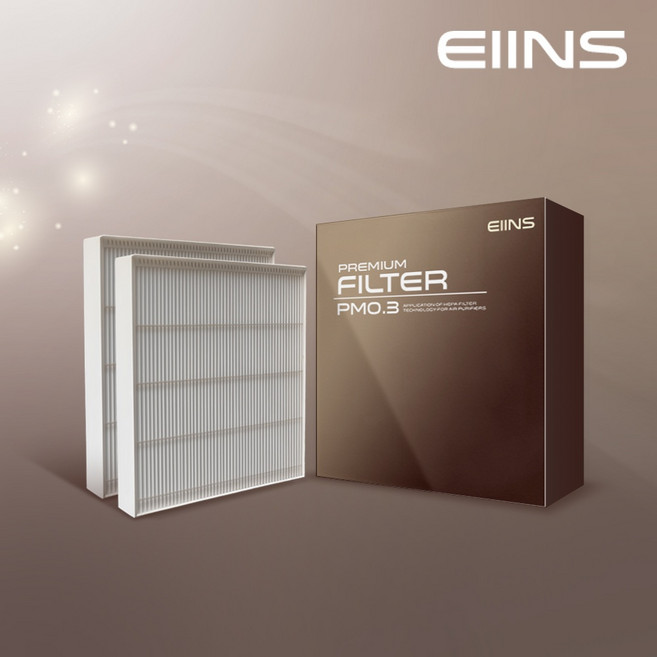 1+1 아인스 PM0.3 프리미엄 차량용 자동차 에어컨필터 초미세먼지제거, 2개, EH23