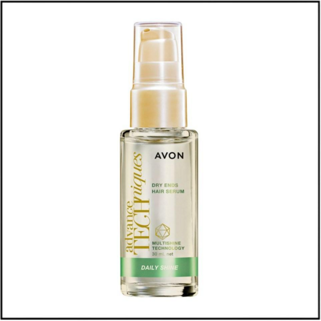 Avon雅芳 毛鱗片柔亮B5護髮油 30ml - 免沖洗護髮精油 分岔乾燥髮適用, 1個