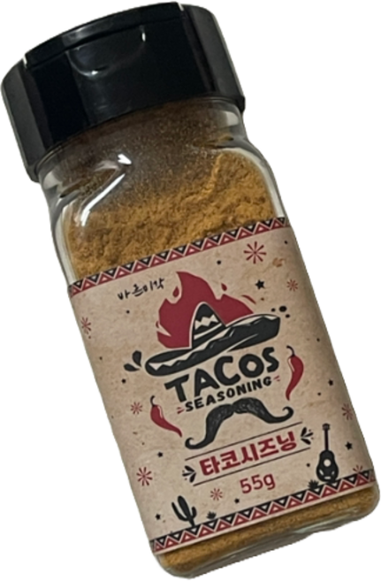 바른미각 타코시즈닝, 55g, 7개