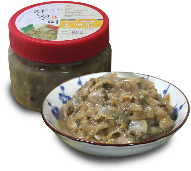 조개젓 탱글탱글 맛좋은 지끌거리지 않은 맛 500g 1kg, 1개